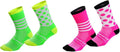 Cycling Socks Pro Mens Womens Riding Socks Bicycle Bike Sport Ankle Athletic Socks XC MTB BMX Black Pink Blue Green Orange