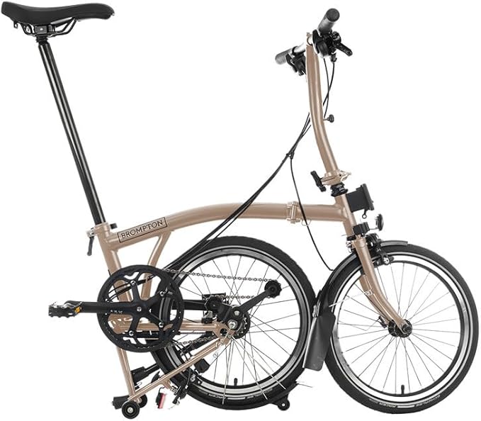 Brompton Folding Commuter Bike C Line 6-Speed | Compact, Lightweight, Urban Bike for Adults