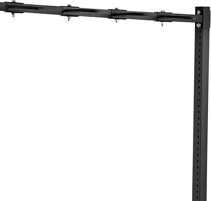 Freestanding 5 Bike Storage Rack 330 Lbs Sturdy Metal Vertical Bike Rack Indoor Garage Floor Stand Bicycle Organizer for Home and Garage Organizer, Indoor/Outdoor Bike Storage Rack