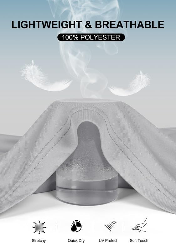 Bikewa Men's Cycling Jersey with 3+1 Rear Zipper Pockets Long Sleeve Moisture Wicking UPF 50+ Half Zip Riding Bike Shirts