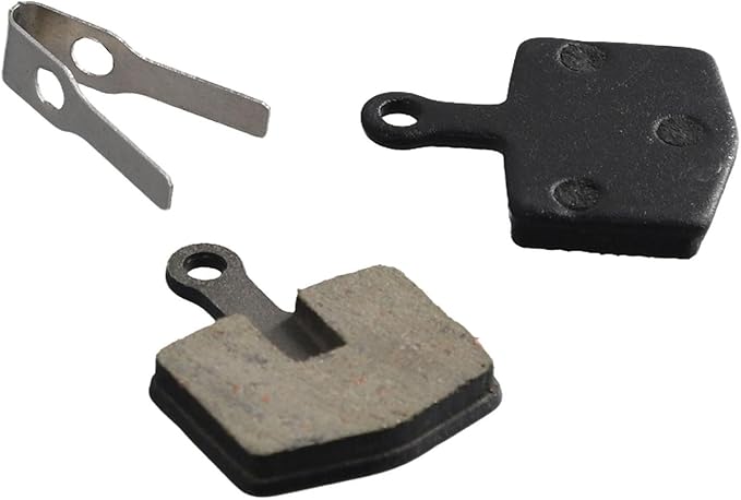 Bicycle Brake Pads Organic, Sintered Metal Compound Brake Pads for Rural Road & Urban Cycling, Mountain Off Road Bike, Heat Dissipation Braking, Noise Reduction, 26mm*20mm
