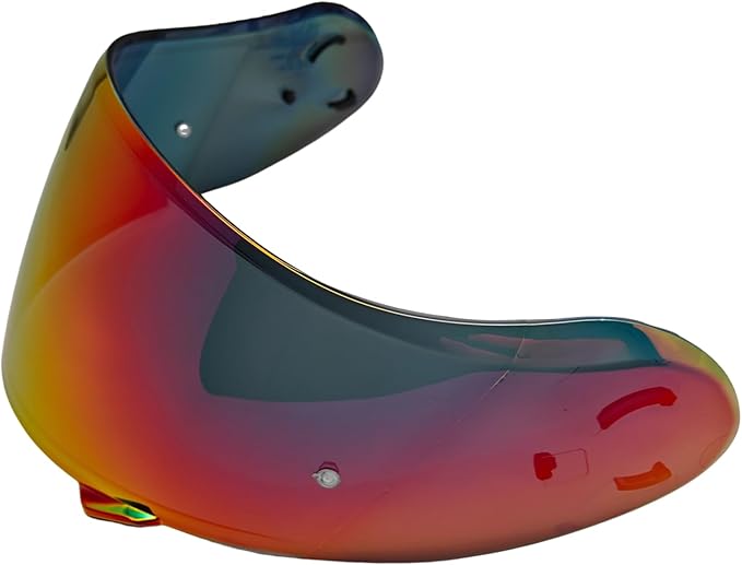 CNS-3 Replacement Helmet Visor，CNS-3 Motorcycle Helmet Face Shield Compatible with Neotec 2 (Revo Rose Red)