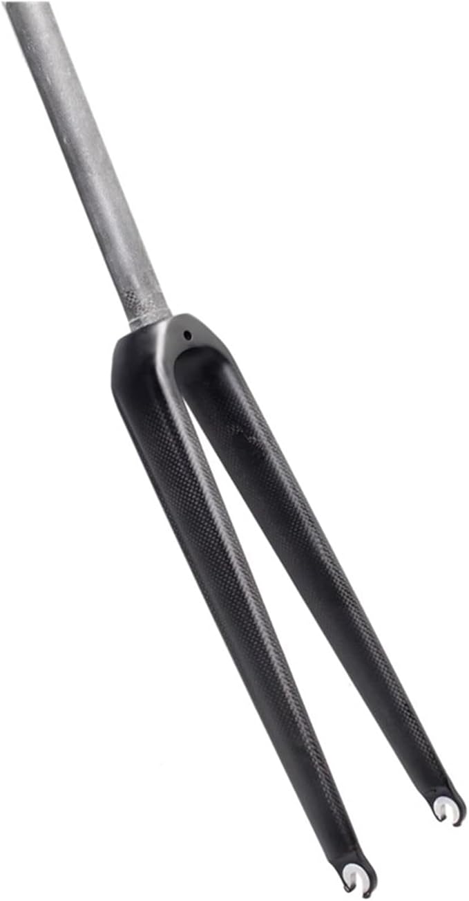 700C Carbon Fiber Road Bike Gravel Bike Fork 1-1/8" Straight Steerer Rim Brake Lightweight Front Fork
