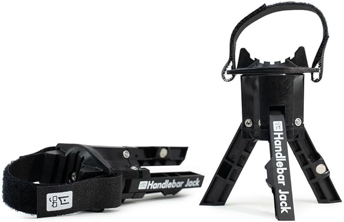 The Original Handlebar Jack Portable Repair Stand V3 | Made in the USA | 3.7" Ground Offset, for Bicycles, eBikes | Compatible w All Electric Bikes