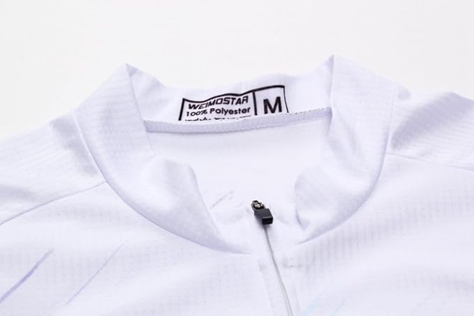 Weimostar Men's Cycling Jersey Men Mountain Bike Jerseys Short Sleeve Tops S-5XL