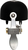 Crane Bike Bell E-Ne Bicycle Bell, Made in Japan for Road Bikes or Mountain Bikes, Fits All Handle Bar Sizes & Types