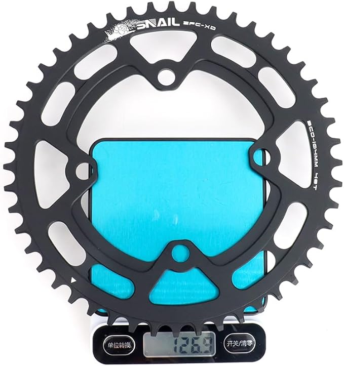 CYSKY 104 BCD Chainring 30T to 52T Narrow Wide Chainring with Sprocket Bolts for 1x Set-up Road Bike Mountain Bike BMX MTB Gravel Ebike