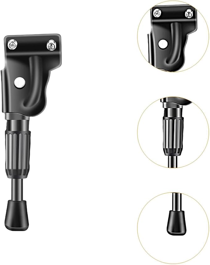 Kids Bike Kickstand Single Leg Kickstand Easy to Install Parking Stand Boys Girls Non Slip Replace Accessories Leg Kick Stand