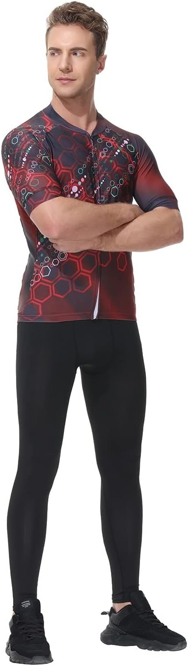 Cycling Jersey Short Sleeve Bike T-Shirt Stylish Short - Sleeve Cycling Jersey - Aerodynamic Design for Modern Riders