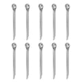 Cotter Pin for Bike Brake Pads, 10pcs/set Stainless Steel Bike Retaining Split Brake Cotter Pin Assortment Kit Pin Clips Fastener Retaining Pins Heavy Duty Hairpin for Hitch Pin Lock Systems