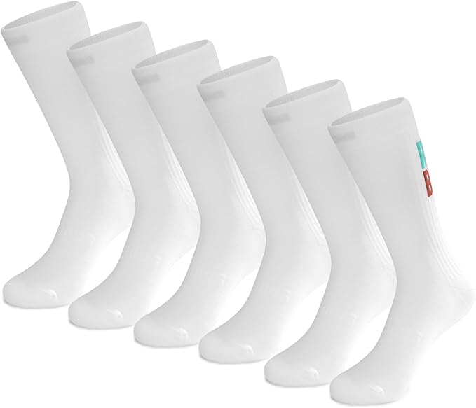 ROCKBROS Cycling Socks,Crew Length Bike Socks,Shock-Absorbing & Non-Slip,4-Season Versatilefor Men Women