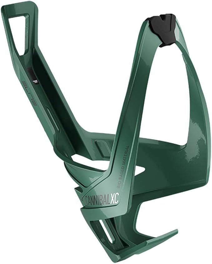 Elite Cannibal XC Bio-Based Bottle Cage, Lightweight and Secure for All Terrains