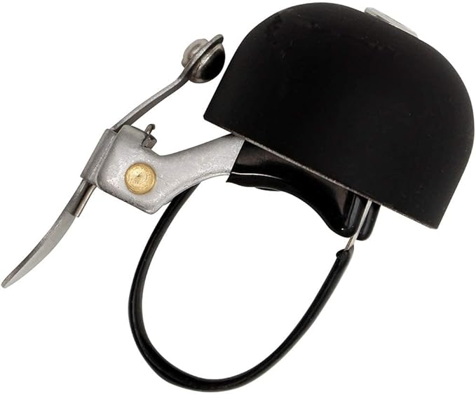 Crane Bike Bell E-Ne Bicycle Bell, Made in Japan for Road Bikes or Mountain Bikes, Fits All Handle Bar Sizes & Types