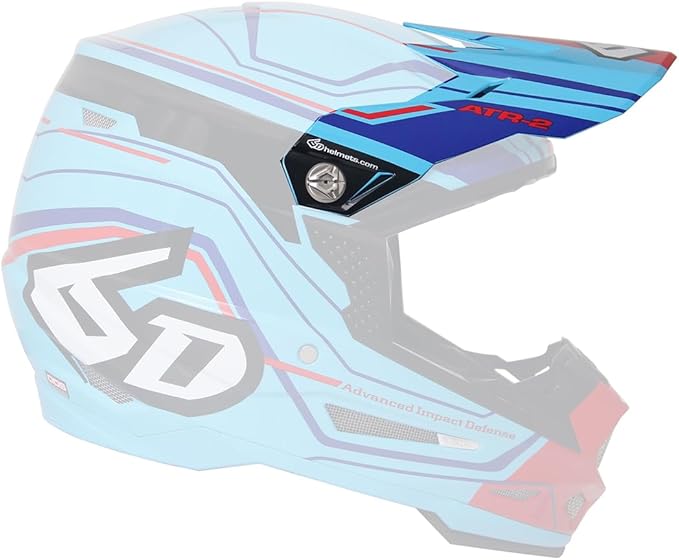 6D Helmets | ATR-2 (2023 - Older) Motorcycle Helmet Replacement Visor | Designed to Easily Replace Original Visor