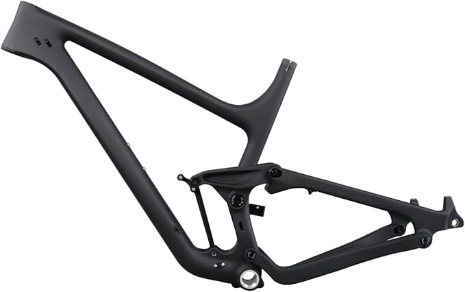 ICAN P1 27.5er 650B Plus Carbon Fiber Full Suspension Frame Mountain Boost Trail Mountain Bike Rear Spacing 12x148mm (XS)