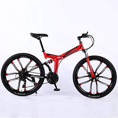 Adults Road s Racing Bicycle Foldable Bicycle Mountain for Men and Women 26/24 Inch Steel 21/24/27 Speed Bicycles