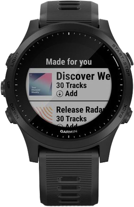 Garmin 010-02063-00 Forerunner 945 GPS Sport Watch (Black) Bundle with 2 YR CPS Enhanced Protection Pack