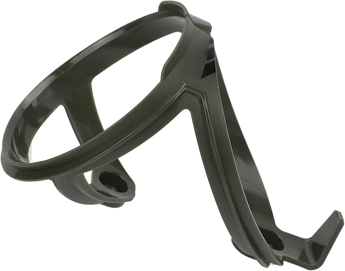 Bicycle Water Bottle Holder Cage Streamlined Design for Outdoor Cycling Road Mountain Bikes (Green)