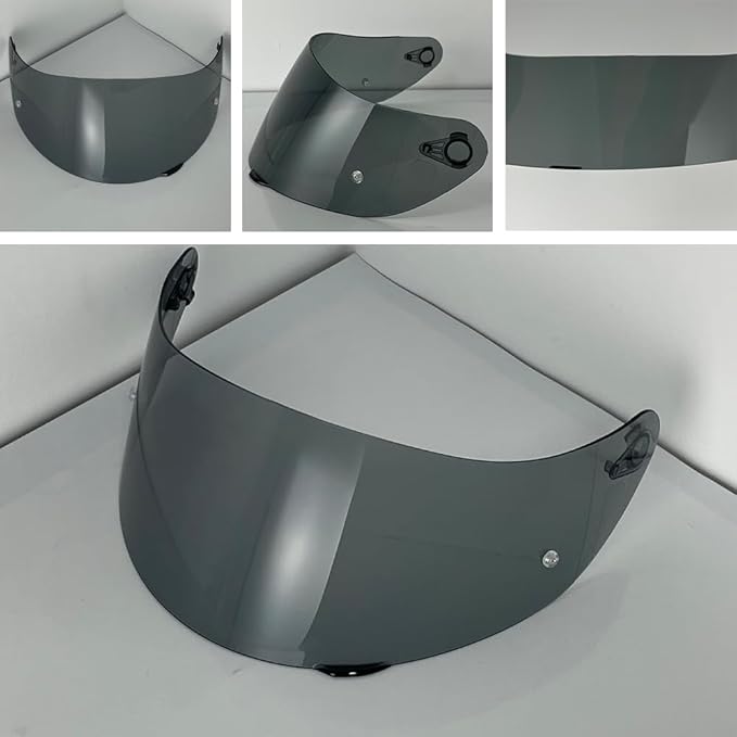 Helmet Visor Replacement,Motorcycle Helmet Face Shield for ILM 902,902L,902BT (Light Black-Day&Night Use)