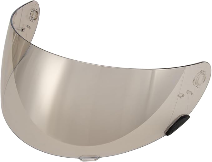 PSLER Qualifier Visor- Qualifier DLX Helmet Visor Motorcycle Face Shield Accessories Replacement for Bell Qualifier/Star/Vortex/RS-1/Revolver,Transparent Silver