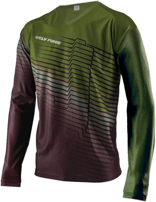 UGLY FROG Bike Wear Long Sleeve Men's Classic Fashion Cycling Downhill Jersey Sportswear Clothing