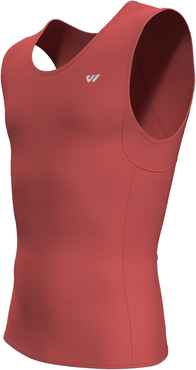 Lo.gas Sleeveless Cycling Jersey Men, Biking Base Layer Breathable and Lightweight with Back Pocket Sports Vest