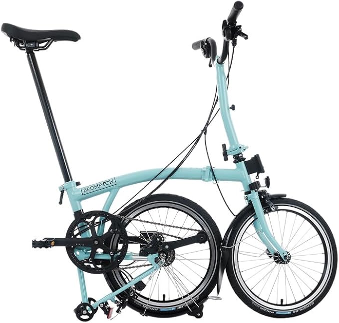 Brompton Folding Commuter Bike C Line 12-Speed | Compact, Lightweight, Urban Bike for Adults