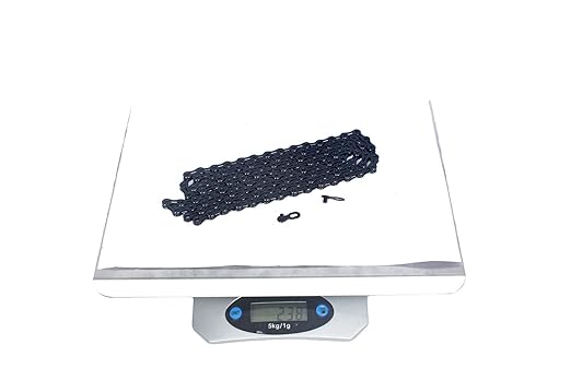 PYC SP1101 11-Speed Bike Chain, 116 Links (116L), Super Lightweight Hollow-Pin Bicycle Chain for Mountain (MTB) & Road Bikes, Compatible with Shimano, SRAM, Campagnolo (DLC Black)