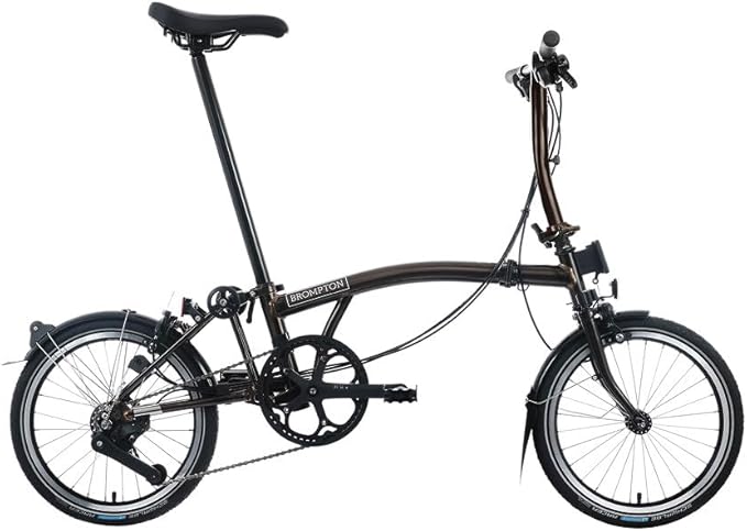 Brompton Folding Commuter Bike C Line 12-Speed | Compact, Lightweight, Urban Bike for Adults