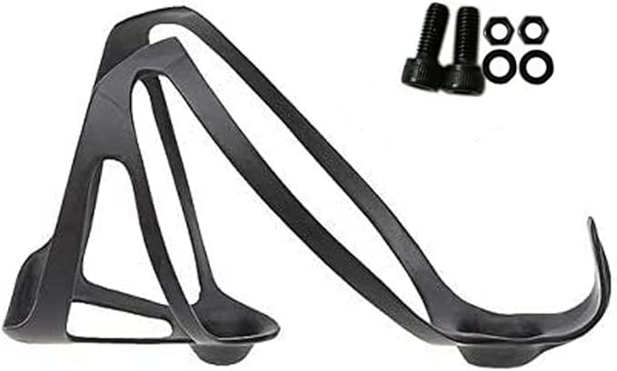 [US Stock] RXL SL Full Carbon Fiber Water Cup Cage Carbon MTB Road Bike Bicycle Water Bottle Holder Super Light 3K Gloss 20g Black White