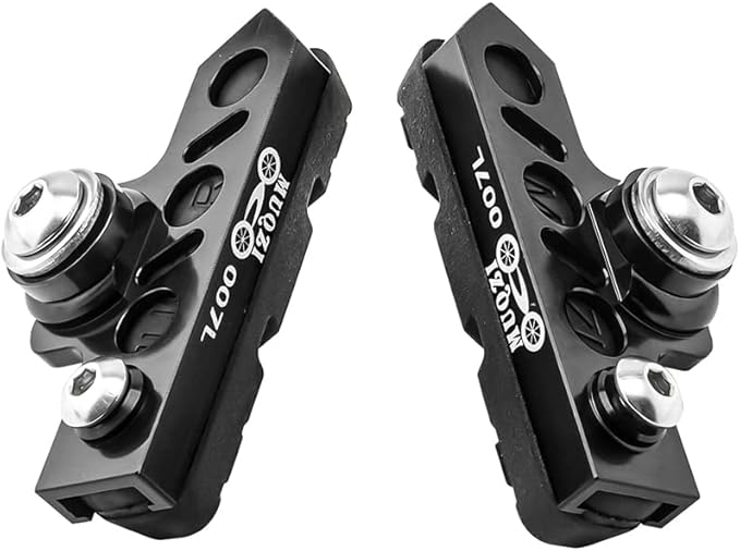Bicycle C Caliper Extended Brake Pad (Set of 2) Bike Wear-Resistant Replaceable Aluminum Alloy Rim Brake for Road Bike,MTB,Folding Bike