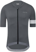 MOXILYN Men's Cycling Jerseys Road Bike Shirts Short Sleeve Full Zipper with 4 Pockets Reflective Widen Anti Slip Hem