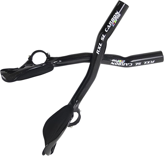 Carbon Fiber aero bars for road bike aero bars 340mm TT Rest bullhorn aerobar Bicycle Cycling clip on earo bars 3K Glossy triathlon aerobars bike resting handle bars