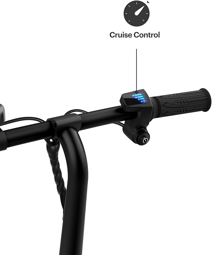 Jetson Bolt Electric Bike, Foot Pegs, Easy-Folding, Built-in Carrying Handle, Twist Throttle, Cruise Control, Up to 15.5 MPH, Range Up to 15 Miles, Ages 13+