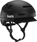Bern Hudson MIPS Adult Bike Helmet with Rotational Impact Safety, up to 27 MPH│Adjustable│Safety Light Included│For Bikes, E Scooters, E Bikes +│Fully Certified