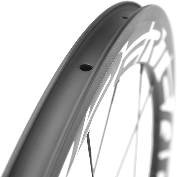 Superteam Carbon Fiber Road Bike Wheels 700C Clincher Wheelset 50mm Matte 23 Width