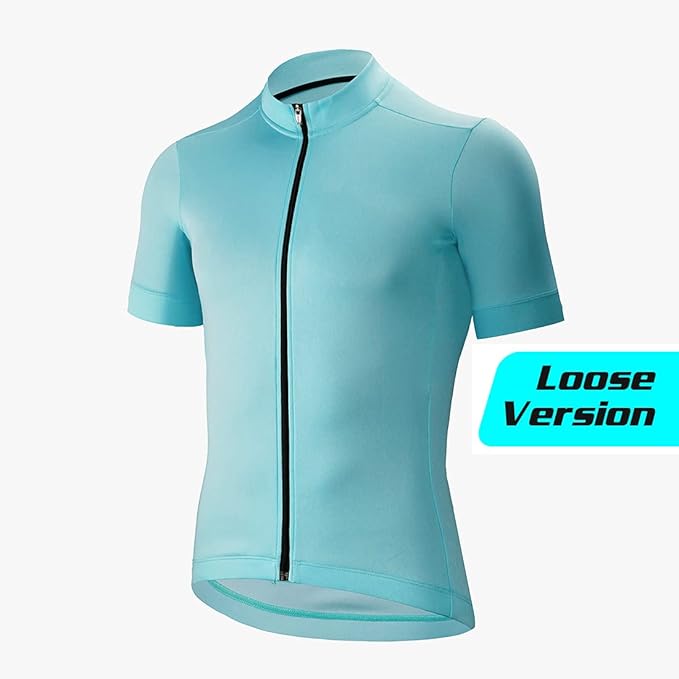 CATENA Men's Cycling Jersey Short Sleeve Shirt Running Top Moisture Wicking Workout Sports T-Shirt