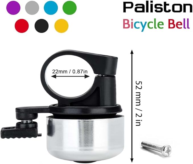 Bike Bell Bicycle Bell Crisp Sound for Adults Kids Boys Girls