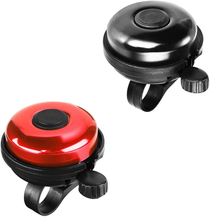 Accmor Classic Bike Bell, Aluminum Bicycle Bell, Loud Crisp Clear Sound Bicycle Bike Bell for Adults Kids