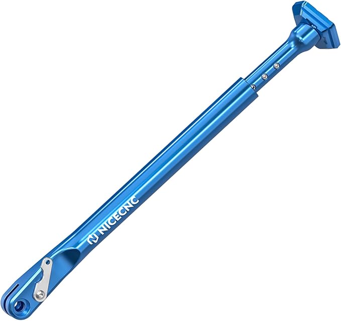 NICECNC Blue Dirt Bike Adjustable Kickstand Aluminum Compatible with Sherco 125-500 SE-R/SEF-R 2012-2024
