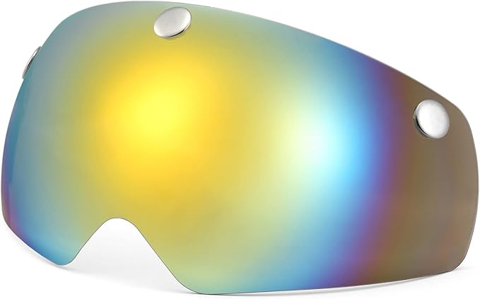 3pcs Detachable Magnetic Visor for Bike Helmet UV Guard for Men Women