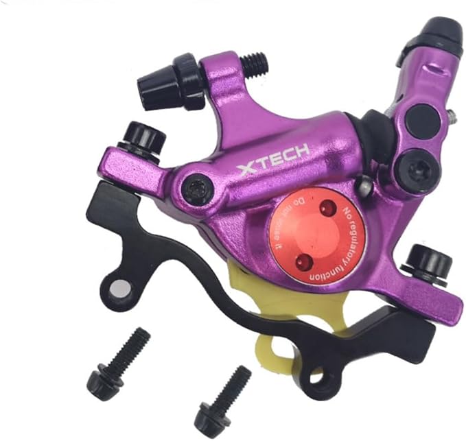 Zoom XTECH HB100 Mountain Bike Hydraulic Line Pulling Disc Brakes Electric Folding Car Mountain Road Bike Line Pull Oil Brake Disc Brake Set