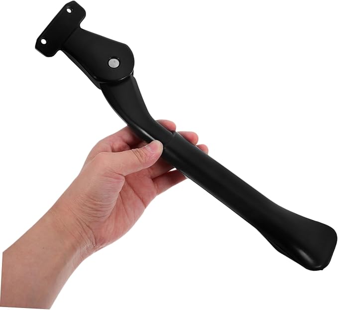 YARNOW Adjustable Bike Kickstand Aluminum Support Stand for Mountain Road Bikes Anti-slip Base Design for Easy Parking Uneven Ground