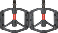 Bicycle Pedals for Mountain/Road/Folding/Touring Bikes - Nylon Body with Aluminum Alloy Sleeve, Chrome-Molybdenum Steel Axle, 3 Sealed Bearings, 9/16" Standard Thread