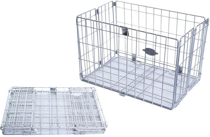 for Rear Folding Bicycle Silver Touring Commute Grocery
