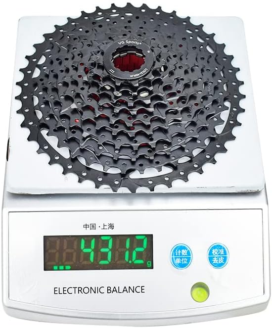 VG SPORTS 8/9/10/11/12 Speed Ultra-Light Bike Cassette for Mountain Bike 11-40T/11-42T/11-46T/11-50T/11-52T MTB Cassette Lightweight Aluminum Bracket Cassette