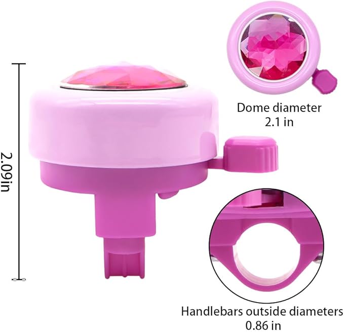 CHILDHOOD Bike Bell for Kids, Bike Accessories for Girls and Kids