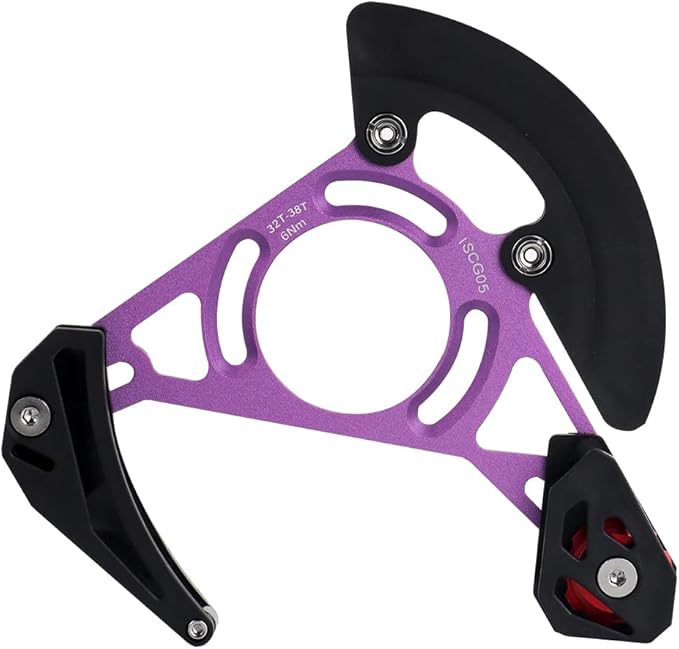 BESNIN Chain Guide ISCG-05 Mountain Bike Chain Guide Bike MTB Chain Guide for 1x System Black or Purple