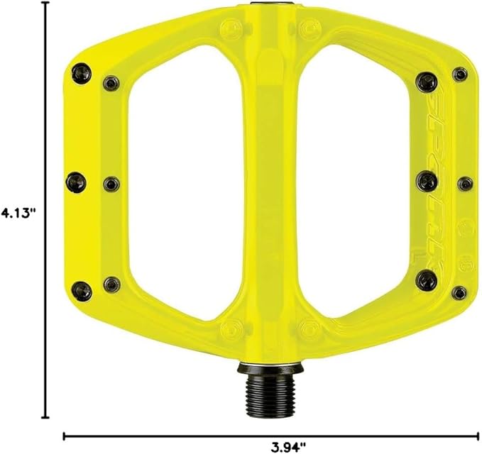 SPANK Spoon DC Pedals. Forged Alloy Body is Shot peened and Anodized for Increased Durability