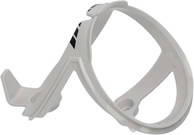 Bicycle Water Bottle Holder Cage Carbon Fiber Streamlined Design Stable Mounting for Road Mountain Bikes Outdoor Cycling (Grey)